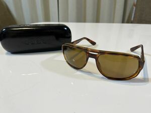 GUCCI グッチ サングラス 鼈甲調 マーブル スクエア メンズ GG1163/S 7MB Optyl 6117 135 中古美品 ケース付き ブラウン 