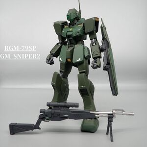 Art hand Auction MG GM Sniper 2 fully painted finished product, character, Gundam, Mobile Suit Gundam