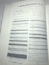 ※書き込み、名前書きあり　あみもの教科書　本科　前期　シルバー編み物研究会総本部　昭和51年3刷　送料300円　【a-5557/】_画像6