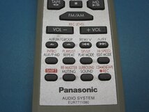 Panasonic★動作確認済★MDコンポ SC-PM47MD 用★リモコン★EUR7711080_画像3