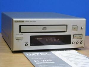 ONKYO* superior article maintenance settled operation excellent *INTEC205 CD player * manual attaching *C-705