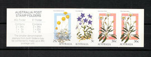  stamp Australia Alps. flower stamp . unused 1986