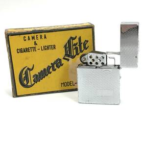 CAMERA-LITE ライター型カメラ スパイオイルライター カメラ付 スパイカメラ 超小型カメラ レトロ 箱付き ジャンク扱い 現状品 24e菊MZ