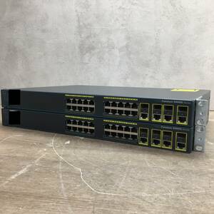 CISCO/シスコ Catalyst 2960G Series スイッチ 2台セット WS-C2960G-24TC-L 24e菊TK②