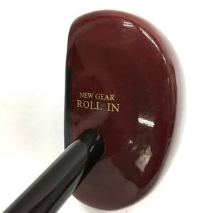 パークゴルフクラブ HIGH MOMENT MALLET PUTTER V10 / NEW GEAR ROLL IN 右打ち 玉付き IPGA認定品 24e菊E