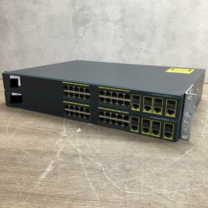 CISCO/シスコ Catalyst 2960G Series スイッチ 2台セット WS-C2960G-24TC-L 24e菊TK③