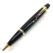 MONTBLANC モンブラン BOHEME ボエム マロン ボールペン ツイスト式 ブラック 黒インク 筆記用具 24e菊NS _画像1