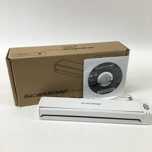 1円スタート FUJITSU 富士通 スキャンスナップ ScanSnap iX100 FI-X100W モバイルスキャナー 通電確認済 24e菊E