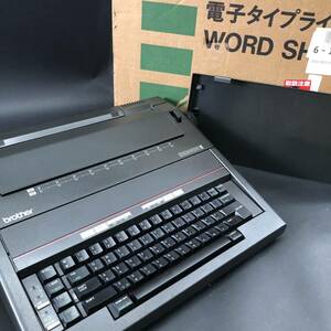 brother Brother electron typewriter WORDSHOTⅡ JP16-V10 electrification OK present condition sale goods 24e.RH