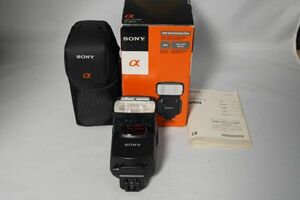 # прекрасный товар * рабочее состояние подтверждено # Sony SONY HVL-F43AM flash стробоскоп #G006
