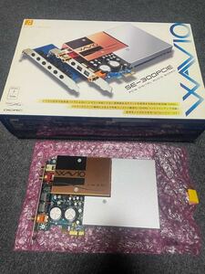 ONKYO SE-300PCIE サウンドカード 動作未確認