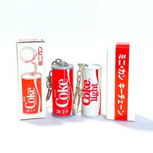  Япония Coca Cola фирма стандартный товар 1970 годы ~ Coca Cola тянуть tab mold Minica n брелок для ключа подлинная вещь Showa Retro миниатюра Novelty не продается 