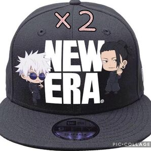 【予約者限定】呪術廻戦 ファミマ NEW ERA 9FIFTY キャップ 帽子 夏油傑 五条悟
