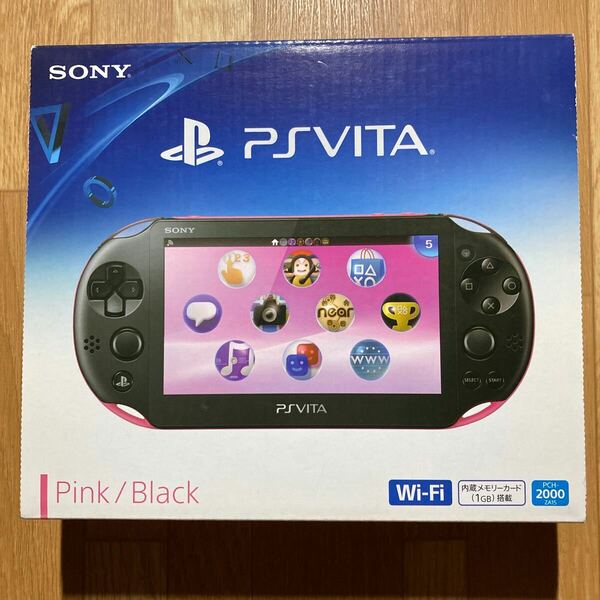 PSvita PCH-2000 ピンクブラック 