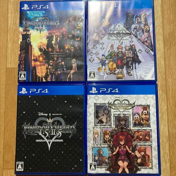 PS4 キングダムハーツ 4本セット