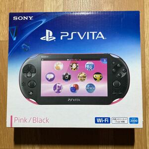 PlayStation Vita （PCH-2000シリーズ） Wi-Fiモデル ピンク/ブラック PCH-2000ZA15