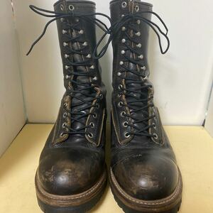  Red Wing RED WING boots roga- boots tea core Vintage boots 8 1/2 EE