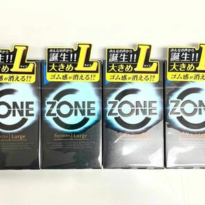 ZONE ゾーン コンドーム Lサイズ 6個入×4ケース 