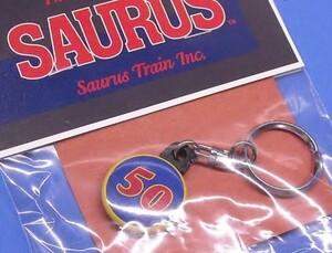 ザウルス SAURUS バルサ50 ファイブオー キーホルダー ◎部25mm 全長約75mm