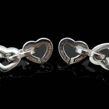 ティファニー TIFFANY K18／925 Silver Heart Bracelet_画像6