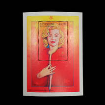 未使用 切手 マリリン・モンロー セントビンセント 発行 小型シート 101 Marilyn Monroe_画像1