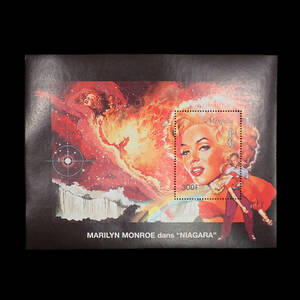 未使用 切手 マリリン・モンロー モンゴル 発行 小型シート 301 Marilyn Monroe