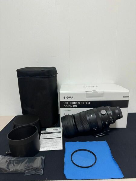 SIGMA 150-600mm F5-6.3 DG DN OS | Sports ソニーE ケンコーレンズフィルター付き