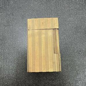 【6245】 デュポン ライター ゴールドカラー 喫煙具 ガスライターの画像1