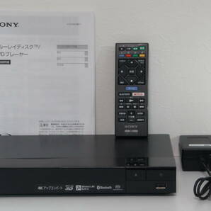 【即決・送料無料】SONY BDP-S6700 ソニー SACD対応 ブルーレイ/DVDプレーヤー 専用リモコン(RMT-VB200J) ACアダプター(AC-L1210WW) 付属の画像1