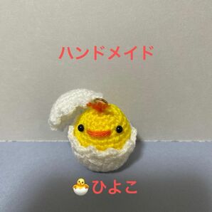 ハンドメイド　あみぐるみ ひよこ　テミン 