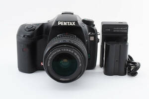 ■ 極少ショット数2737回・美品 ■ ペンタックス PENTAX K20D レンズセット　A56S88S1DK C538