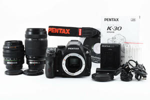 # чёрный . болезнь меры завершено * Schott число 5450 раз # Pentax PENTAX K-30 двойной линзы комплект A426S16S321DK C472