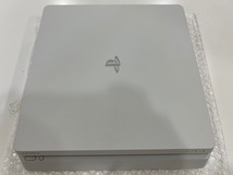 G「20360」PS4 本体 500GB ホワイト SONY Playstation4 CUH-2100A 通電確認済み_画像2