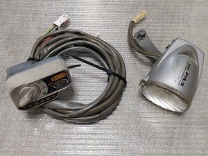 ヤマハ【ライト　スイッチ　2006年　PAS リトルモア】中古　YAMAHA アシスト自転車部品　動作確認済み　部品　パス　パーツ　パス　