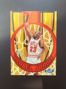 Michael Jordan 1997 NBA Fleer Ultra Big Shots Insert #1 of 15 BS ジョーダン