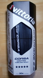 vittoria corsa control tubeless ready 700×30c ヴィットリア コルサ コントロール チューブレスレディ タイヤ ブラックサイド