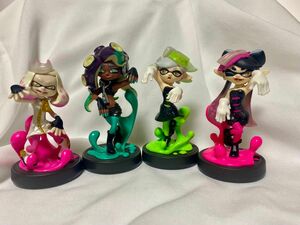 amiibo スプラトゥーン アミーボ ホタル イイダ ヒメ アオリ シオカラーズ