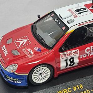 ixo 1/43 CITROEN Xsara WRC #18 Winner MC Rally 2003 S.Loeb [RAM100] /イクソ/シトロエン クサラ モンテカルロ ラリー優勝車/ローブの画像6