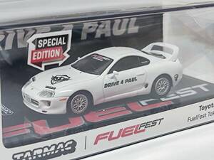 Tarmac Works 1/64 Toyota Supra FuelFest Tokyo 2023/スープラ A80/The Fast & Furious/ワイルド スピード/Paul Walker/ポール ウォーカー