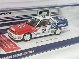 INNO MODELS 1/64-Nissan スカイライン GTS-R (HR31) #2 Bathurst 1000 Toheys 1989 オーストラリア限定品 /イノモデル/Skyline/バサースト