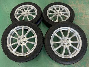 2023年製 新品 スタッドレスSET ダンロップ ウィンターマックス WM02 195/60R17 エクシーダ 6J +40 4H PCD100 ライズ ロッキーに P2401202