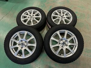 2023年製 新品スタッドレス オブザーブ GIZ2 205/60R16 6.5J +40 5H PCD114.3 バランス済み 4本 90ノア ヴォクシー プリウスα P231205d