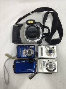 ★ デジタルカメラ 5台セット デジカメ Nikon CASIO FUJIFILM 動作未確認 ジャンク品