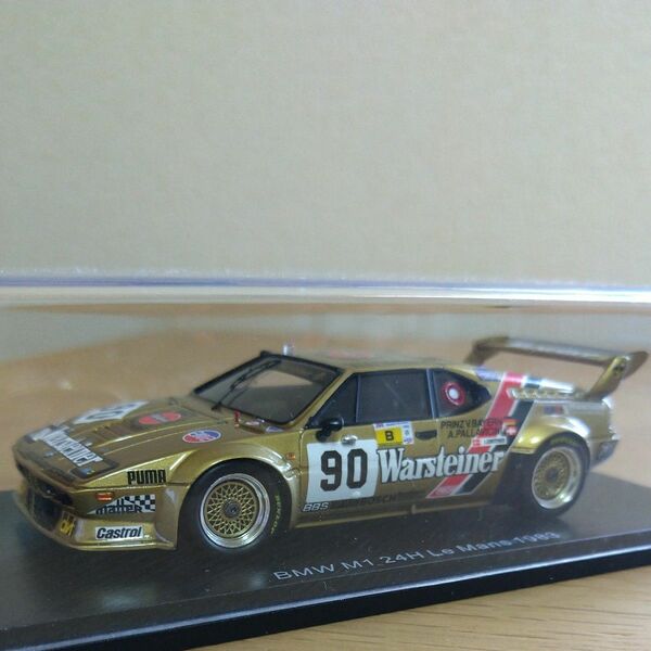 1/43 SPARK S6407 BMW M1 LM 24H 1983