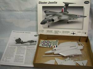 TESTORS 1/72 スケールプラキット イギリス空軍ジェット戦闘機 Gloster Javelin (Made in U,S,A)