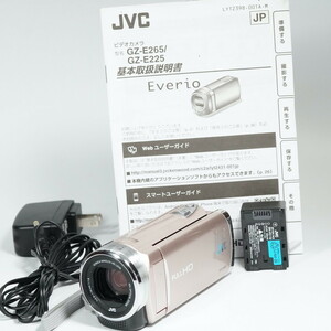 JVC Victor Everio GZ-E265-N ピンク 動作OK 1週間保証 /9930