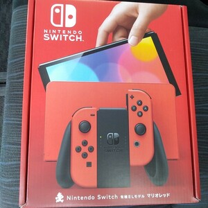 新品未開封　Switch本体有機EL マリオレッド