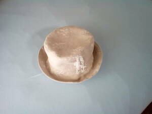  hand made hat linen Chemical race . flower embroidery light weight easy hat 