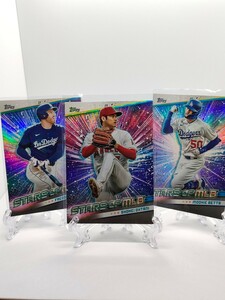 【最新2024☆STARS OF MLB 3枚セット】大谷翔平／ベッツ／フリーマン - 2024 Topps Series 1 #SMLB-21 #SMLB-9 #SMLB-26