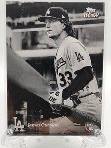 【ルーキーカード】アウトマン - 2023 Topps Black & White #98 James Outman ～大谷翔平選手とドジャース同僚～